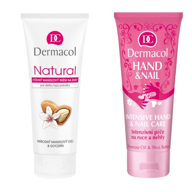 Natural Almond Hand Cream ZA 59 KČ, 100 ML, Hand And Nail Intensive Care 100 ML ZA 89 KČ.